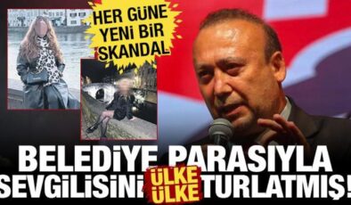 Özkan Yalım belediye parasıyla sevgilisini ülke ülke gezdirmiş! Her güne yeni bir skandal