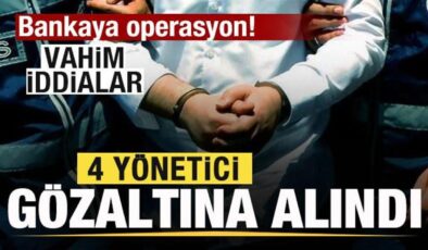 Q Yatırım Bankasına yeni operasyon: 4 yönetici gözaltında