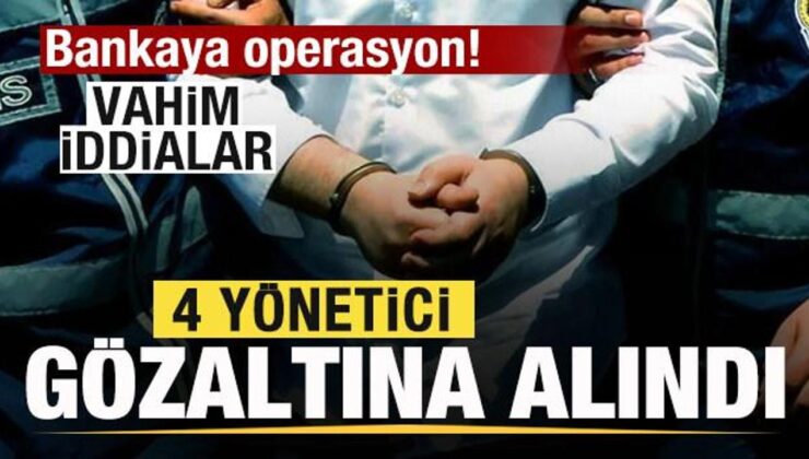 Q Yatırım Bankasına yeni operasyon: 4 yönetici gözaltında