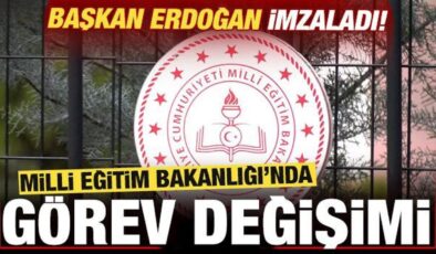 Resmi Gazete’de yayımlandı! Milli Eğitim Bakan Yardımcılığına Cihad Demirli atandı