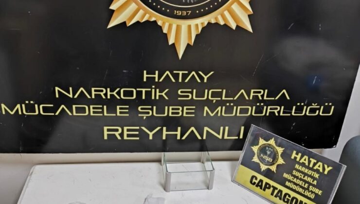 Reyhanlı’da narkotik operasyonu: İkametten yüzlerce zehirli hap çıktı!