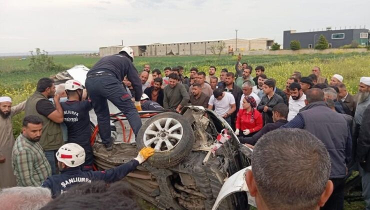 Şanlıurfa’da iki otomobil çarpıştı: 2 ölü, 2 yaralı