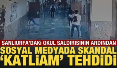 Şanlıurfa’daki okul saldırısının ardından sosyal medyada ‘katliam’ tehdidi