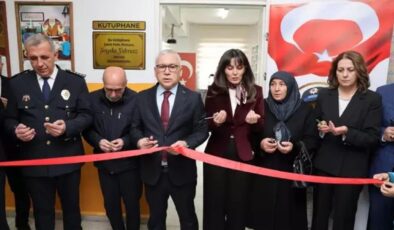 Şehit Polis Memuru Şeyda Yılmaz’ın ismi kütüphaneye verildi