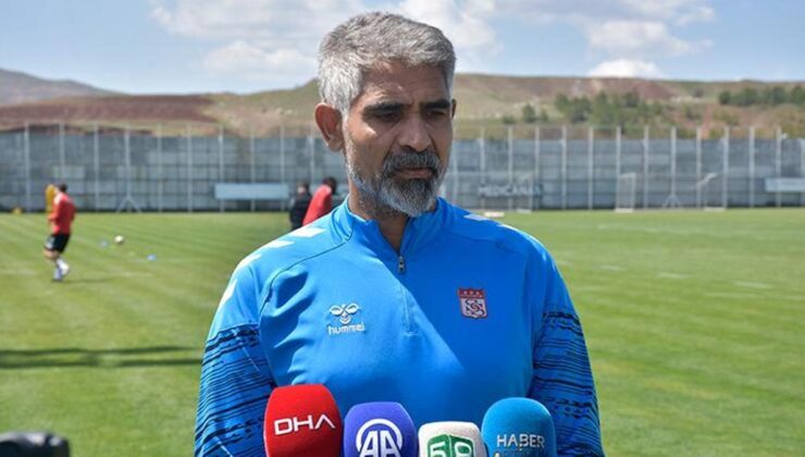 Sivasspor Teknik Direktörü İsmet Taşdemir’den sezeniş