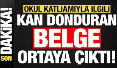 Son dakika: Kahramanmaraş’taki okul katliamıyla ilgili kan donduran belge ortaya çıktı!