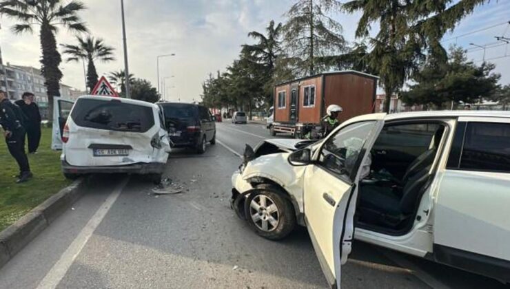 Son Dakika… Samsun’da zincirleme kaza: Yaralılar var