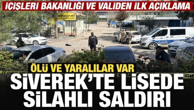 Son Dakika… Siverek’te okula giren saldırgan ateş açtı! Yaralılar var