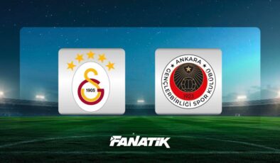 CANLI |Galatasaray – Gençlerbirliği maçı ne zaman, saat kaçta hangi kanalda? (Muhtemel 11’ler)