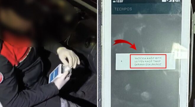 Şüphelileri POS cihazındaki "kağıt bitti" yazısı ele verdi! İçinden çıkan herkesi şoke etti