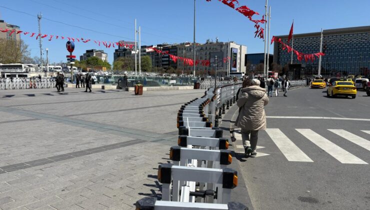 Taksim metro istasyonu ikinci bir duyuruya kadar kapatıldı