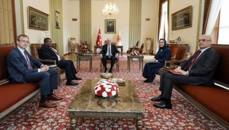 TBMM Başkanı Kurtulmuş PAB Genel Sekreteri Chungong ile bir araya geldi
