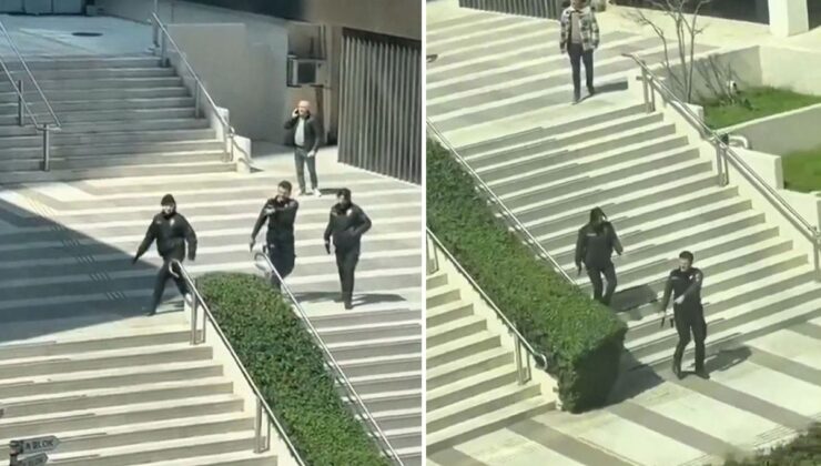 Teröristlerle çatışan polislerle dalga geçmişlerdi! O şahısların çalıştığı firmadan açıklama var