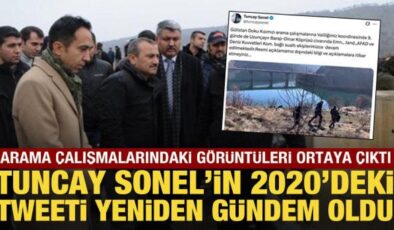 Tuncay Sonel’in 2020’deki paylaşımı ve görüntüleri ortaya çıktı