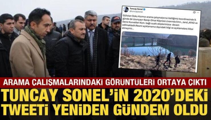 Tuncay Sonel’in 2020’deki paylaşımı ve görüntüleri ortaya çıktı