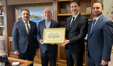 TÜRGEV Genel Müdürü Selim Gençal’dan Kanal 7’ye ziyaret