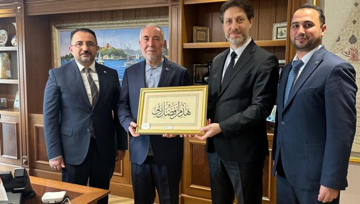 TÜRGEV Genel Müdürü Selim Gençal’dan Kanal 7’ye ziyaret