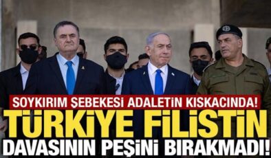 Türkiye Filistin davasının peşini bırakmadı! Netanyahu dahil 35 kişi adalet kıskacında