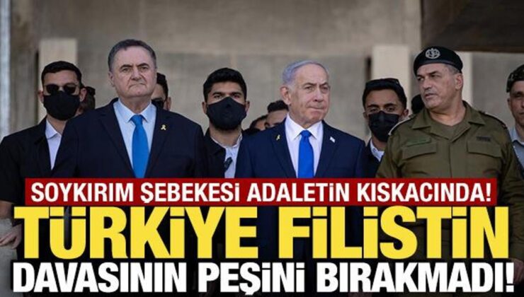Türkiye Filistin davasının peşini bırakmadı! Netanyahu dahil 35 kişi adalet kıskacında