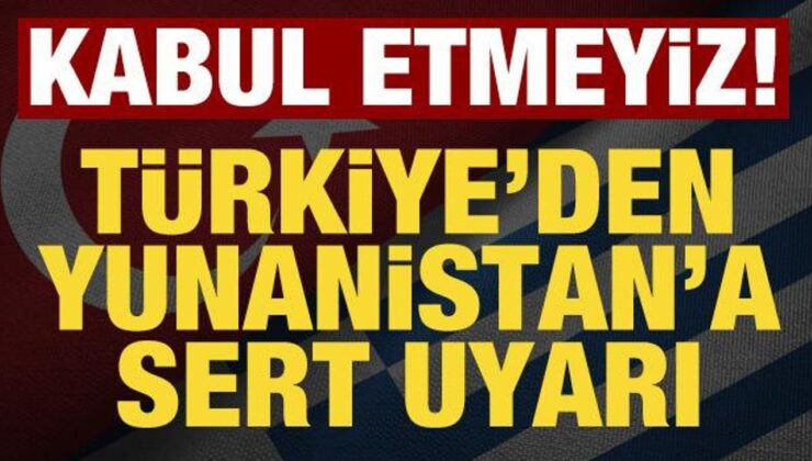 Türkiye’den Yunanistan’a harita tepkisi!