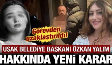 Tutuklanan Uşak Belediye Başkanı Özkan Yalım hakkında karar!