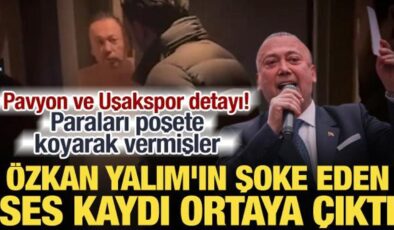 Uşakspor perdesiyle rüşvet: Yalım’ın ses kaydı ortaya çıktı! Pavyon detayı dikkat çekti