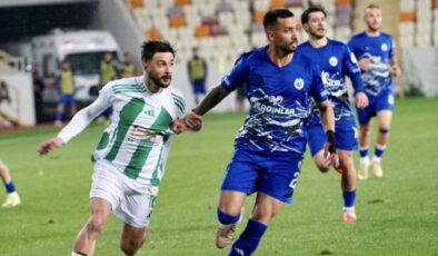3. Lig play-off’unda ilk maçlar tamamlandı