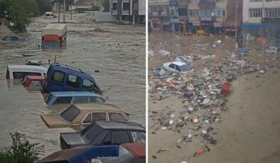 7 kentimizi sel ve dolu vurdu, hayat durma noktasına geldi