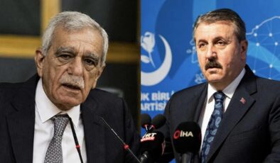 Ahmet Türk’ün skandal sözlerine Destici’den tepki: Ne Kürdistan’ı lan!