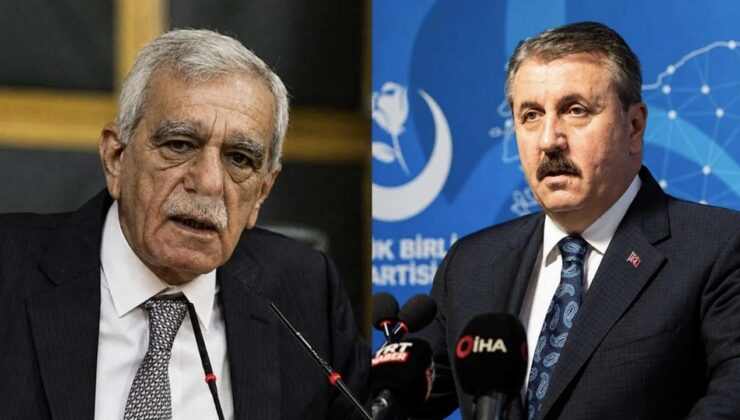 Ahmet Türk’ün skandal sözlerine Destici’den tepki: Ne Kürdistan’ı lan!