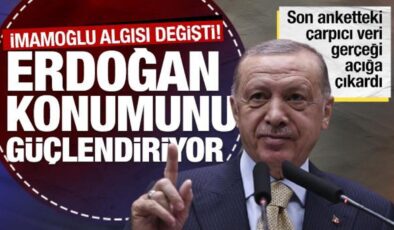 Anketlerde ciddi düşüş: İmamoğlu oy kaybediyor, Erdoğan ‘güçlü lider’ konumunda