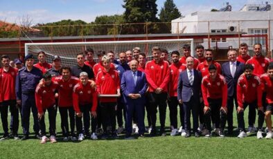 Ayvalıkgücü’ne final öncesi moral ziyareti