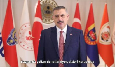 Bakan Çiftçi: Bayramda yolları yalnızca denetlemiyor, aynı zamanda koruyoruz