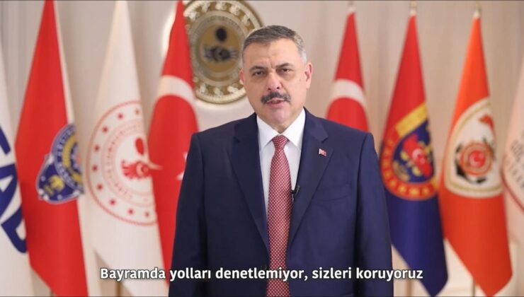 Bakan Çiftçi: Bayramda yolları yalnızca denetlemiyor, aynı zamanda koruyoruz