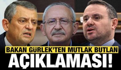 Bakan Gürlek’ten ‘mutlak butlan’ açıklaması: Süreç CHP’lilerin başvurusuyla başladı!