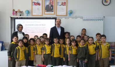 Başkan Altay mezun olduğu Selçuk İlkokulu’nda öğrencilerle buluştu