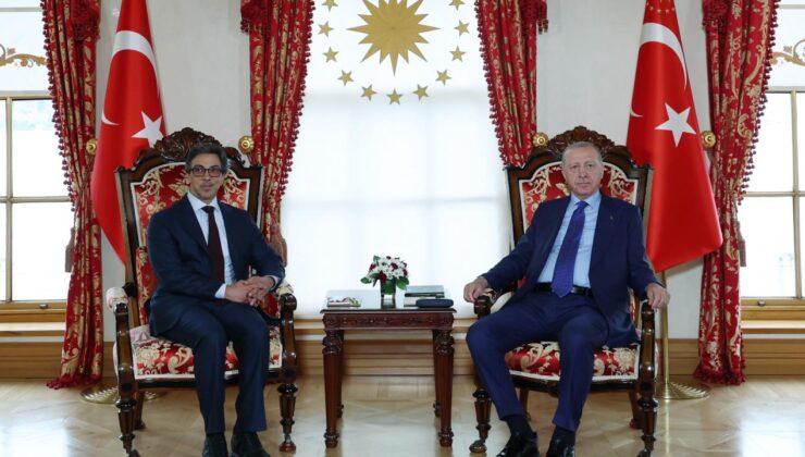 Başkan Erdoğan, Şeyh Mansur’u kabul etti