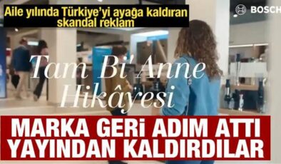 Bosch’un skandal reklamı için Bakanlık düğmeye bastı! Yayından kaldırdılar