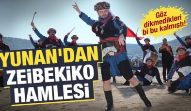 Bu kez de zeybeğe göz diktiler! Yunanistan’daki etkinlik tepki çekti
