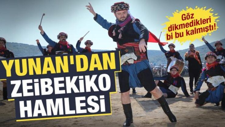 Bu kez de zeybeğe göz diktiler! Yunanistan’daki etkinlik tepki çekti