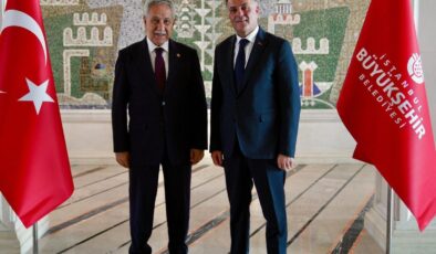 Bülent Arınç’tan İBB Başkanvekili Nuri Aslan’a ziyaret