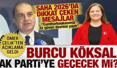 Burcu Köksal AK Parti’ye geçecek mi? Ömer Çelik soruyu yanıtladı!