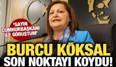 Burcu Köksal son noktayı koydu! ‘AK Parti’ye katılıyorum’