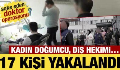 Bursa’da sahte doktor operasyonu! Evleri polikliniğe çevirmişler: 17 şüpheli yakalandı