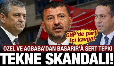 CHP’de tekne krizi: Başarır’ın görüntüleri Özel ve Ağbaba’yı kızdırdı