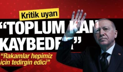 Cumhurbaşkanı Erdoğan: ‘Aile zayıfladığında toplum kan kaybeder’