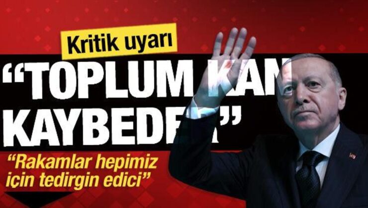 Cumhurbaşkanı Erdoğan: ‘Aile zayıfladığında toplum kan kaybeder’