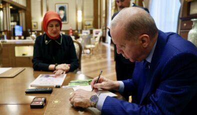 Cumhurbaşkanı Erdoğan, kurban vekaletini Türk Kızılay’a verdi