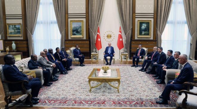 Cumhurbaşkanı Erdoğan, Sudan Başbakanı Kamil İdris’i kabul etti!
