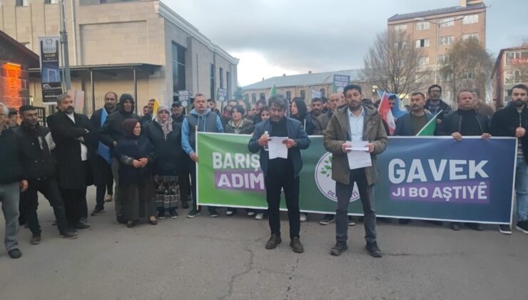 DEM Parti Ardahan’dan “Barış İçin Adım At” Yürüyüşü
